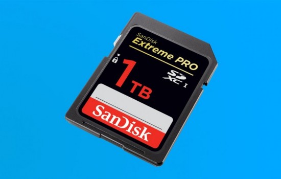 SanDisk представил карту памяти в 1 Тб